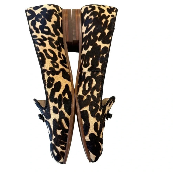 Louise et Cie Cheetau Print Loafers with bows women’s flats shoes 6.5 - Picture 3 of 7